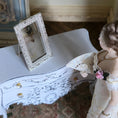 Load image into Gallery viewer, Dimitri Shevchenko Sterling Silver Tabletop Mirror Dollhouse Miniature