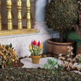 Load image into Gallery viewer, Japanese Artisan Sculpted Colorful Snapdragon Flowers in Flower Pot