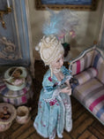 Load image into Gallery viewer, Minna Miniatures “Aino” Rococo Lady Doll Dollhouse Miniature