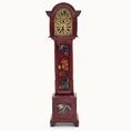 Load image into Gallery viewer, Wizard’s Grandfather Clock Hand-Carved Wood with Painted Halloween Motifs, Signed