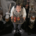 Load image into Gallery viewer, Artisan Dollhouse OOAK Miniature Art Creepy Gentleman Doll "Lurch" 1/12 Scale Sharon Cariola