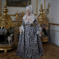 Load image into Gallery viewer, Mature Duchess 17th C. Doll Bustled Gown Original Marcia Backstrom Sculpted Clay
