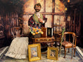 Load image into Gallery viewer, Framed Hand Painted Portrait After Thomas Gainsborough, in scene