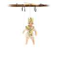 Load image into Gallery viewer, Egyptian Pharaoh Marionette Puppet Doll by Loretta Kasza 1:12