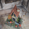 Load image into Gallery viewer, 1:12 Halloween Spooky Fall Witch's Haunted House Dollhouse for Miniature Scenes