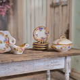 Load image into Gallery viewer, Signed Rachel Munday 15-Piece Porcelain Dinnerware Set UK