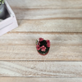 Load image into Gallery viewer, Pink Flowering Mammillaria Cactus Plant in Terracotta Planter with Butterfly Realistic