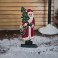 Load image into Gallery viewer, Miniature Folk Art Santa Figurine – Signed Richards 1981