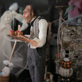 Load image into Gallery viewer, Artisan Dollhouse OOAK Miniature Art Creepy Gentleman Doll "Lurch" 1/12 Scale Sharon Cariola