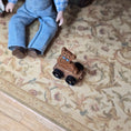 Load image into Gallery viewer, Signed B. Gibson Hand-Painted Nursery Teddy Bear Pull Toy Hand Painted