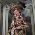 Load image into Gallery viewer, Suspicious Wealthy Lady Original Marcia Backstrom Sculpted Dollhouse Doll