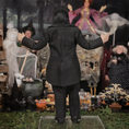 Load image into Gallery viewer, Gothic Gentleman Doll OOAK Hand-Sculpted Haunted Miniature with Posable Arms Halloween