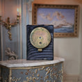 Load image into Gallery viewer, Enamel Hand Painted Viennese Enamel Mantel Clock Georgian Lovers Scene
