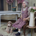 Load image into Gallery viewer, Old Woman Doll & Faithful Dog Original Sculpts Jain Squires UK Giddy Kipper