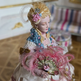 Load image into Gallery viewer, Lady Pompadour Blonde 17th C. Doll Original Marcia Backstrom Sculpted Clay