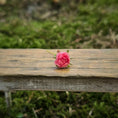 Load image into Gallery viewer, Gosia Suchodolska IGMA Artisan Miniature Pink Peony Medium Stem Magpie Exclusive