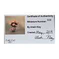 Load image into Gallery viewer, Aleah Klay Cheese Hat Fashionista Mouse OOAK Miniature c.2014