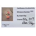 Load image into Gallery viewer, Aleah Klay “Miniature Mouse with Pet Dragon Hat” OOAK 2014