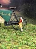 Load image into Gallery viewer, Ann Anderson Little Red Head Toy Dolly in Yellow Spring Dress, left side view