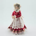 Load image into Gallery viewer, Mrs. Claus miniature doll on white background