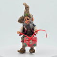 Load image into Gallery viewer, Decorative elf doll holding a gift box on a white background