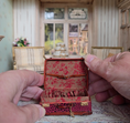 Load image into Gallery viewer, Sylvia Rountree Vintage Fully Lined and Functional Travel Suitcase Miniature Luggage