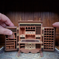 Load image into Gallery viewer, Orvin Benonie Fjare Victorian Wooton Patent Cabinet Secretary Desk with Working Compartments