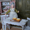 Load image into Gallery viewer, Miniature Dollhouse Japanese Artisan Lemon Meringue Tarts Dessert Board Diorama