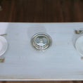 Load image into Gallery viewer, Miniature Dollhouse 3Pc Sterling Silver Covered Dish Warming Pan Jens Torp IGMA