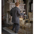 Load image into Gallery viewer, Miniature Dollhouse Porcelain Executive Gentleman Man Doll Cigarette & Wool Suit