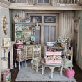Load image into Gallery viewer, RESERVED FOR D ENGUITA Aida Pravia Peter Rabbit Dressed Country Sink Cabinet Diorama OOAK Spain