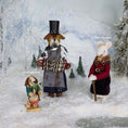 Load image into Gallery viewer, Le Coffre d’Emilie OOAK Hobo Puppy Musician Antropomorphic Dollhouse Doll Figure