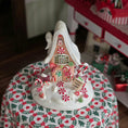 Load image into Gallery viewer, Candy cane gingerbread house, op view