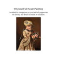 Load image into Gallery viewer, Chiqui Cueto "The Posy" Miniature Oil Painting After Wilhelm Schütze