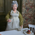 Load image into Gallery viewer, Miniature Dollhouse Sterling Silver Vermeil Tea Cup Spoon Saucer Set Dimitri Shevchenko