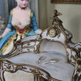 Load image into Gallery viewer, Miniature Dollhouse Dimitri Shevchenko IGMA Sterling Vanity Set Comb & Mirror