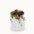 Load image into Gallery viewer, Still Life Miniature Sculpted Fruit in Golden Bowl Floral Arrangement Centerpiece