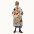 Load image into Gallery viewer, Granny Pippin Baking Country Housewife Original Marcia Backstrom Sculpted Clay Dollhouse Doll