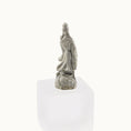 Load image into Gallery viewer, Statue of a woman on a white pedestal with a white background