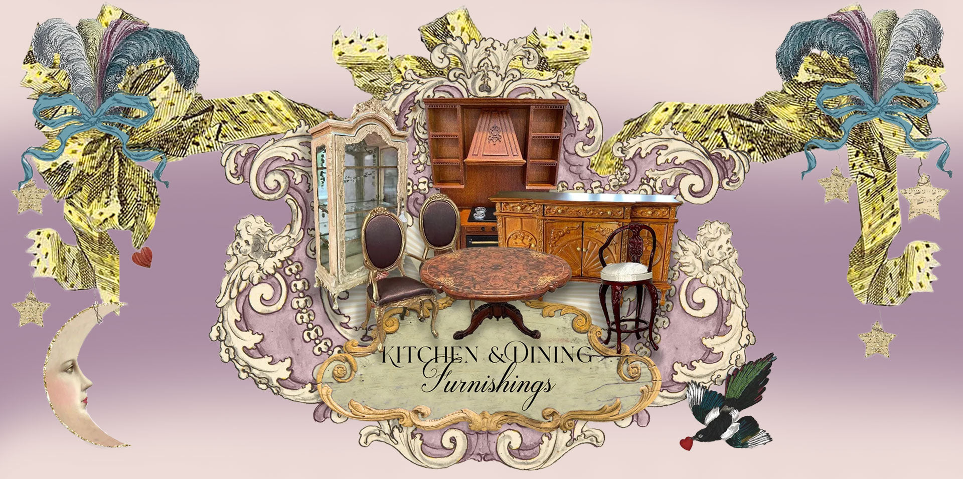 Kitchen & Dining Room – Magpie Miniatures