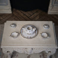 Load image into Gallery viewer, Jo Parker Pale Blue Victorian Rosebud Tea Service Dollhouse Miniature Porcelain Set
