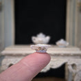 Load image into Gallery viewer, Jo Parker Pale Blue Victorian Rosebud Tea Service Dollhouse Miniature Porcelain Set
