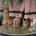 Load image into Gallery viewer, Friendly Witch by Creager Studios OOAK Sculpted Clay Halloween Character Lady Doll
