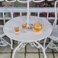 Load image into Gallery viewer, Artisan Hand-Blown Glass 3-Pc Summer Iced Tea Set Miniature
