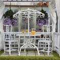 Load image into Gallery viewer, Artisan Hand-Blown Glass 3-Pc Summer Iced Tea Set Miniature
