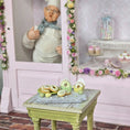 Load image into Gallery viewer, Artisan Easter Pastel Donut Baking Board Miniature Dollhouse 1:12

