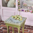 Load image into Gallery viewer, Artisan Easter Pastel Donut Baking Board Miniature Dollhouse 1:12
