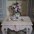Load image into Gallery viewer, Beate Wickert OOAK Butterfly Garden Tea Service Dollhouse Miniature Set
