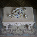 Load image into Gallery viewer, Beate Wickert OOAK Butterfly Garden Tea Service Dollhouse Miniature Set
