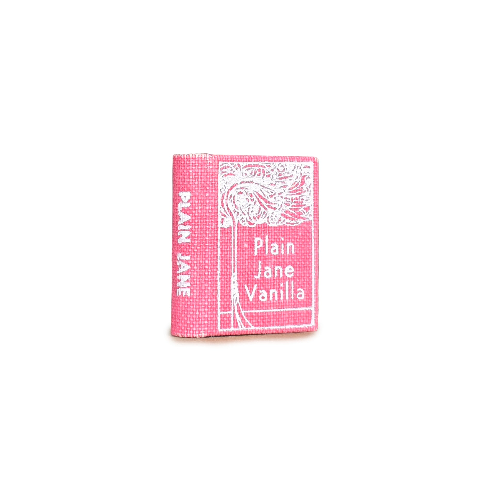 pink book isolated on white background